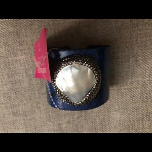 Sassy Jones “Tizani” Blue Cuff